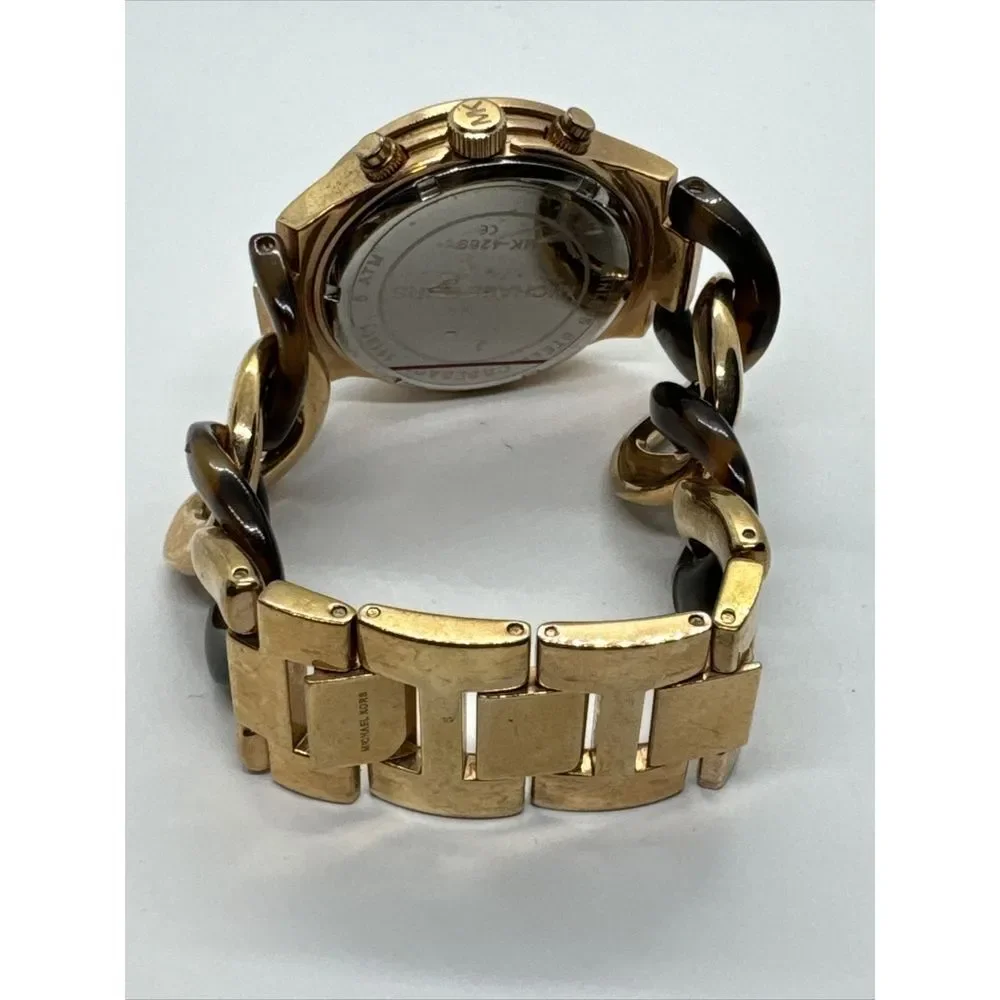 Michael Kors MK4269 Women's Gold Stainless Steel Analog Dial Quartz Watch JNA855
